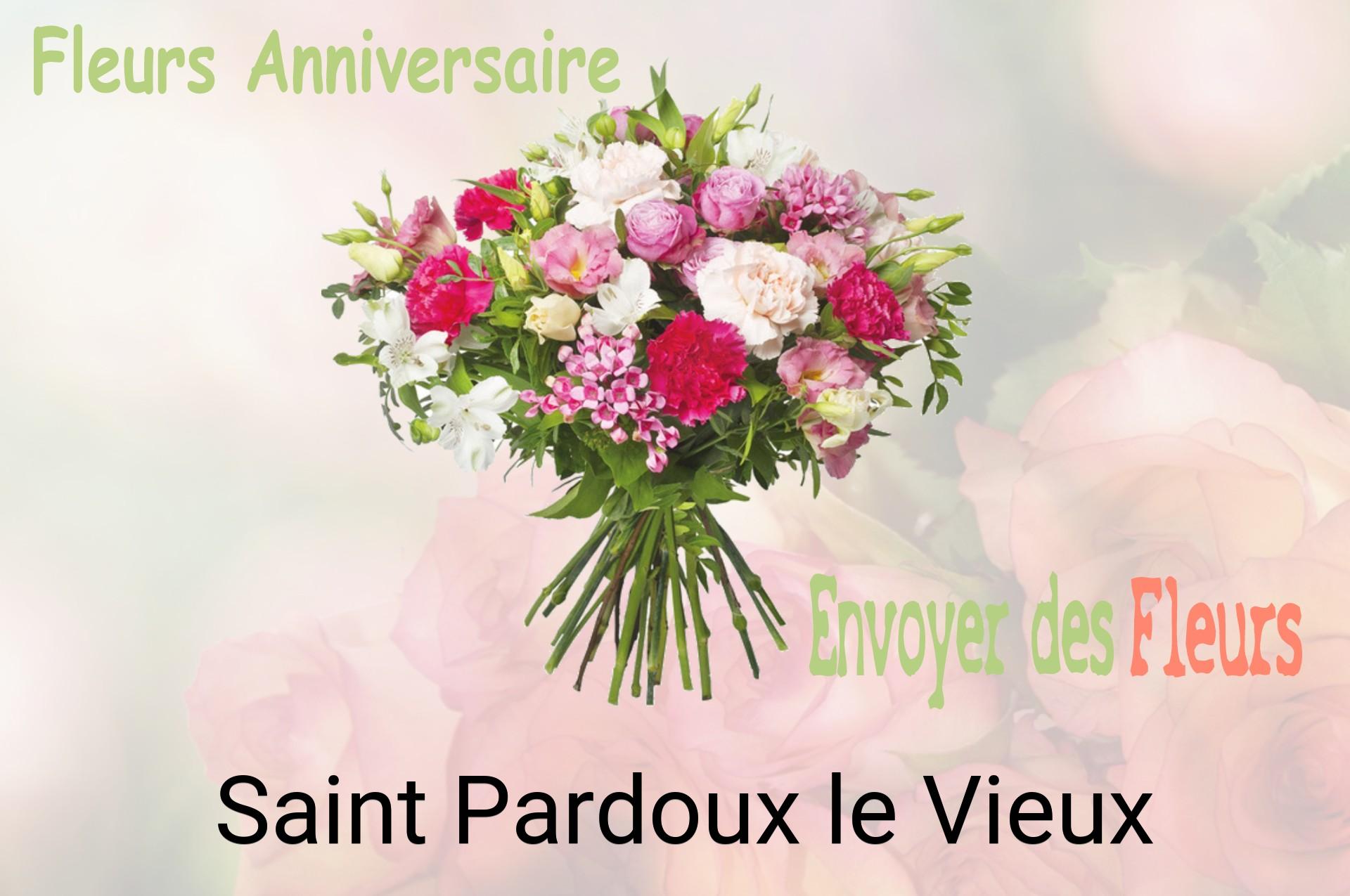 Bouquet de fleurs d’anniversaire livré à Saint-Pardoux-le-Vieux