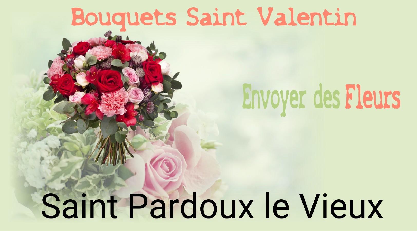 Roses de Saint-Valentin livrées à Saint-Pardoux-le-Vieux